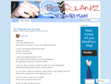 Tablet Screenshot of boyfulani.wordpress.com