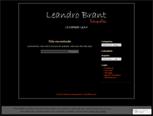 Tablet Screenshot of leandrobrant.wordpress.com