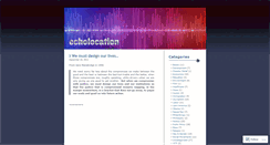 Desktop Screenshot of byecholocation.wordpress.com