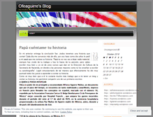 Tablet Screenshot of ofeaguirre.wordpress.com