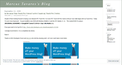 Desktop Screenshot of marcustavares.wordpress.com