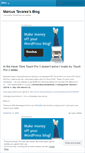 Mobile Screenshot of marcustavares.wordpress.com