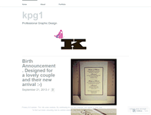 Tablet Screenshot of kpg1.wordpress.com