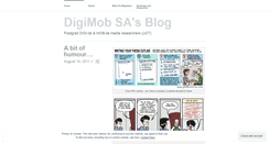 Desktop Screenshot of digimobsa.wordpress.com