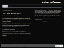 Tablet Screenshot of kuburandakwat.wordpress.com