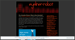 Desktop Screenshot of eyelinerrobot.wordpress.com