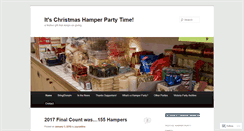 Desktop Screenshot of christmashamperparty.wordpress.com