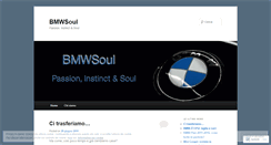 Desktop Screenshot of bmwsoul.wordpress.com