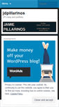 Mobile Screenshot of jdpillarinos.wordpress.com
