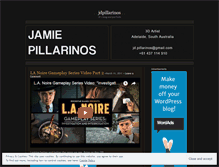 Tablet Screenshot of jdpillarinos.wordpress.com