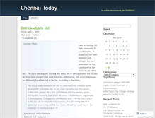 Tablet Screenshot of chennaitoday.wordpress.com