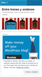 Mobile Screenshot of entretrenesyandenes.wordpress.com