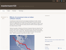 Tablet Screenshot of mastermann123.wordpress.com