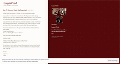 Desktop Screenshot of luegomusic.wordpress.com