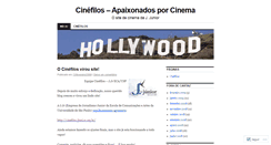 Desktop Screenshot of cinefilosjjunior.wordpress.com