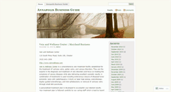 Desktop Screenshot of annapolisbusinessguide.wordpress.com