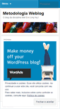Mobile Screenshot of metodologia1.wordpress.com