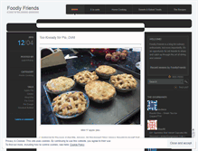 Tablet Screenshot of foodlyfriends.wordpress.com