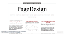 Desktop Screenshot of pageportfolio.wordpress.com