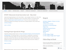 Tablet Screenshot of communitydesignmn.wordpress.com