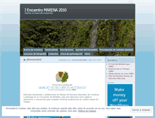 Tablet Screenshot of encuentromarena.wordpress.com