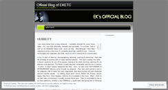 Desktop Screenshot of eketc.wordpress.com