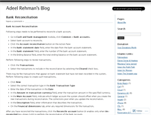 Tablet Screenshot of adeelrehman.wordpress.com