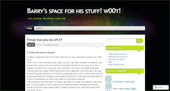 Desktop Screenshot of barrythesuperscot.wordpress.com
