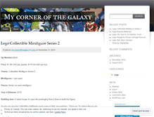 Tablet Screenshot of mycornerofthegalaxy.wordpress.com