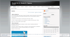 Desktop Screenshot of escuelaticdoscero.wordpress.com