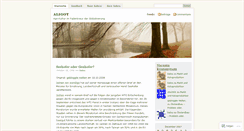 Desktop Screenshot of aligot.wordpress.com