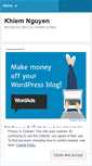 Mobile Screenshot of khiemnguyen1508.wordpress.com