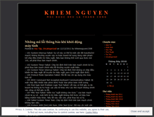 Tablet Screenshot of khiemnguyen1508.wordpress.com