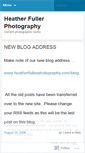 Mobile Screenshot of heatherfuller.wordpress.com