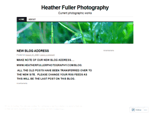 Tablet Screenshot of heatherfuller.wordpress.com