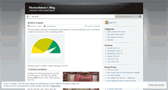 Desktop Screenshot of mostsedulous.wordpress.com