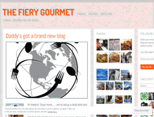 Tablet Screenshot of fierygourmet.wordpress.com