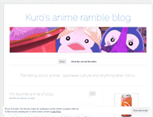 Tablet Screenshot of kuroshinko.wordpress.com