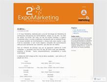 Tablet Screenshot of expomarketing.wordpress.com