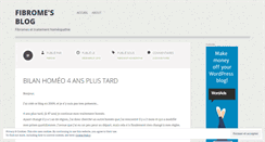Desktop Screenshot of fibrome.wordpress.com