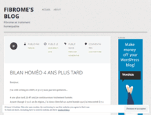 Tablet Screenshot of fibrome.wordpress.com