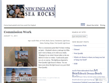 Tablet Screenshot of newenglandsearocks.wordpress.com