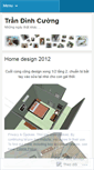 Mobile Screenshot of dinhcuongt.wordpress.com