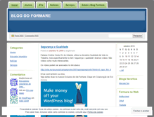 Tablet Screenshot of blogformare.wordpress.com