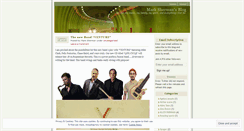 Desktop Screenshot of msherjazz.wordpress.com