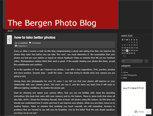 Tablet Screenshot of bergenphotoblog.wordpress.com