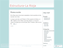 Tablet Screenshot of estructuralarioja.wordpress.com