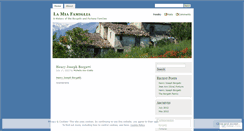 Desktop Screenshot of labellafamigliastoria.wordpress.com