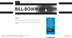 Desktop Screenshot of itsbillbowman.wordpress.com