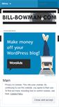 Mobile Screenshot of itsbillbowman.wordpress.com